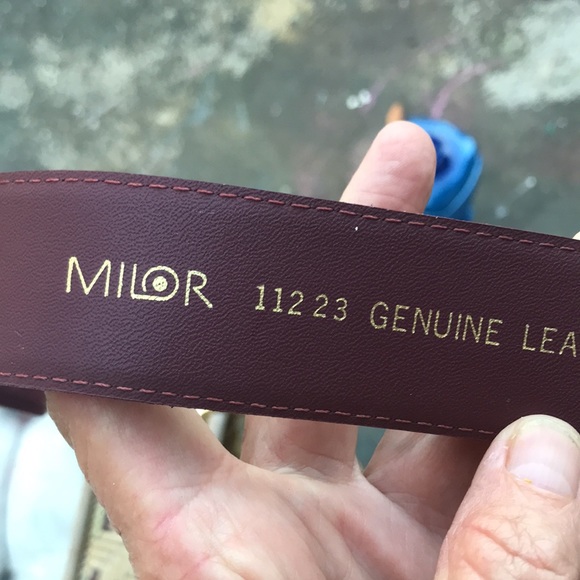 Suede and chain belt - Picture 4 of 8